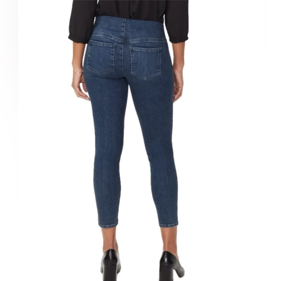 NYDJ‎ Pull-On Jeans Stretch Lift Tuck Ankle Skinny Blue Denim Pants / Jean Sz 6 - Picture 2 of 16